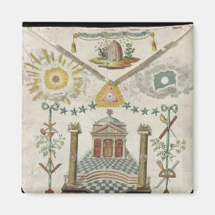 Apron of a Master of Saint-Julien Lodge in Magnet