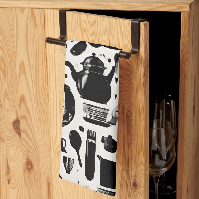 apron paño de cocina kitchen towel (Thirds Fold)