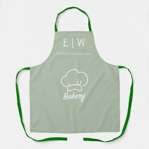 Apron Personalized Bakery Chef Hat Logo