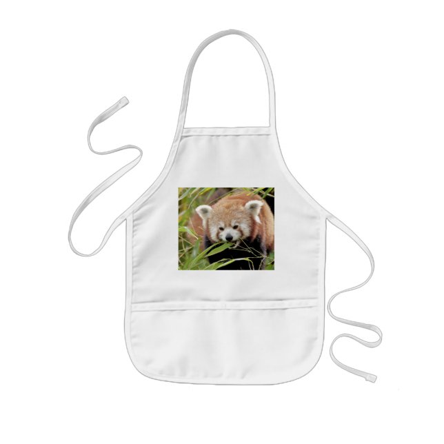 Apron Photo red panda , animals 0109. (Front)