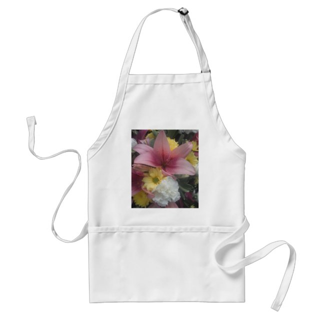 Apron Pink Lily Beauty (Front)