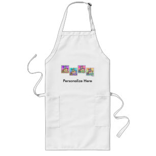 Apron - Pop Art Hot Dog with Chips and a Drink