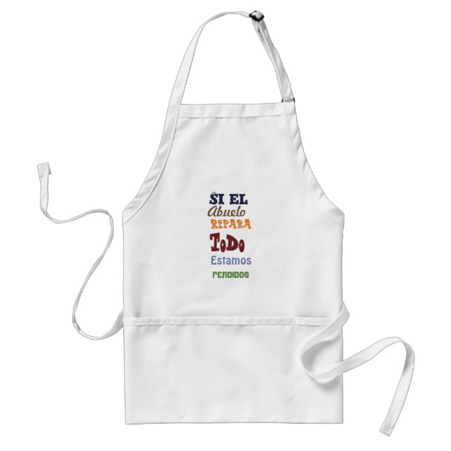 apron quote funny (Front)