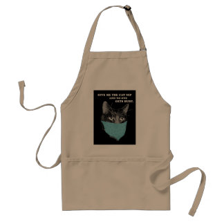 apron - stuff on my cat