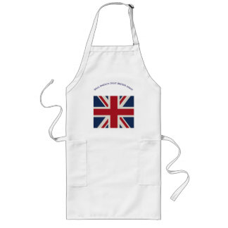 Apron - Union Jack Flag with witty statement...