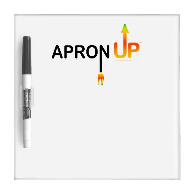 APRON UP! DRY ERASE BOARDS (Front)