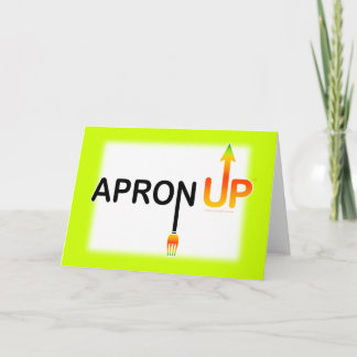 APRON UP! Greeting - Note CARDS