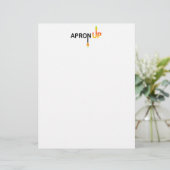 APRON UP! LETTERHEAD TEMPLATE (Standing Front)