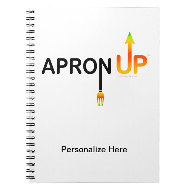 APRON UP! NOTEBOOKS (Front)
