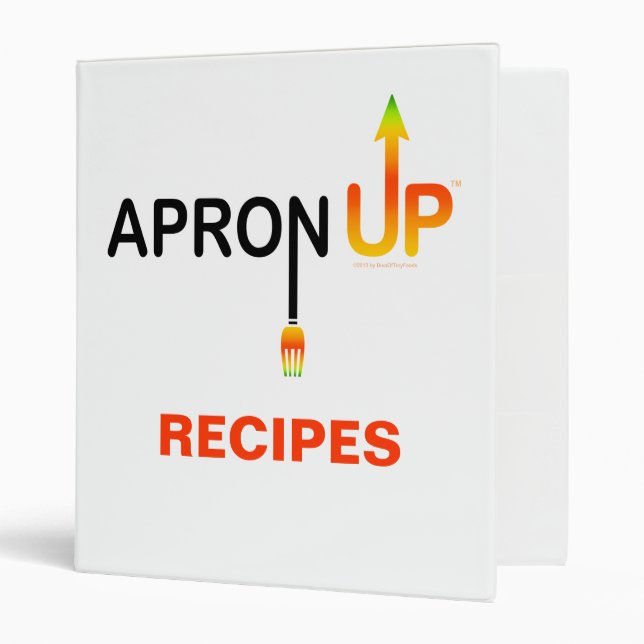 APRON UP! RECIPE BINDER (Front/Inside)