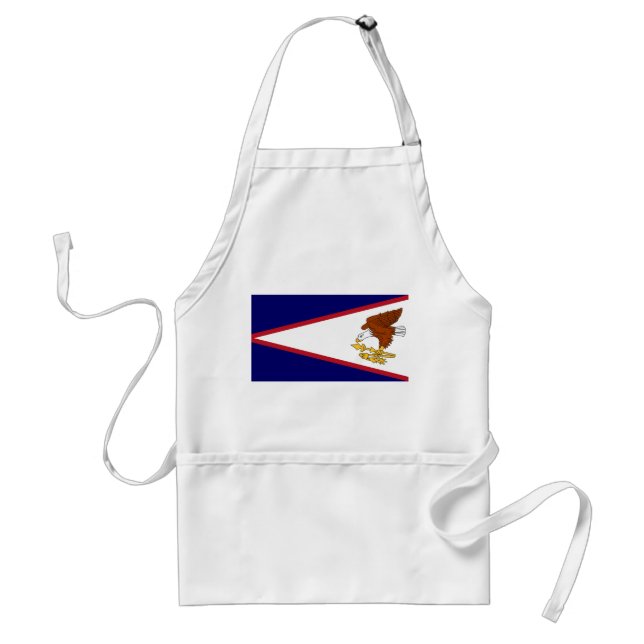Apron with Flag of American Samoa, U.S.A. (Front)