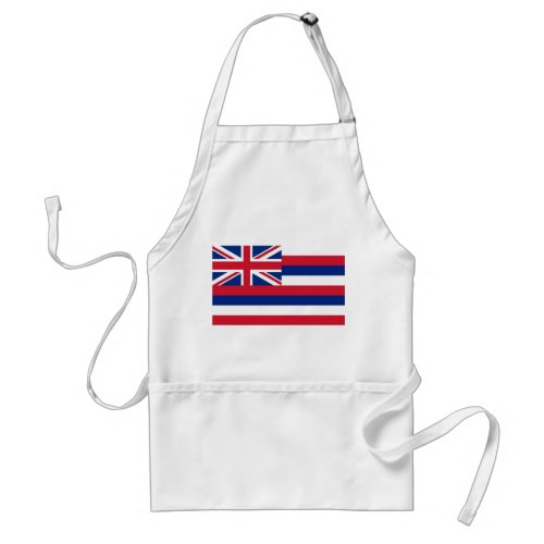 Apron with Flag of Hawaii USA