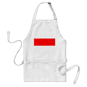 Apron with Flag of Indonesia