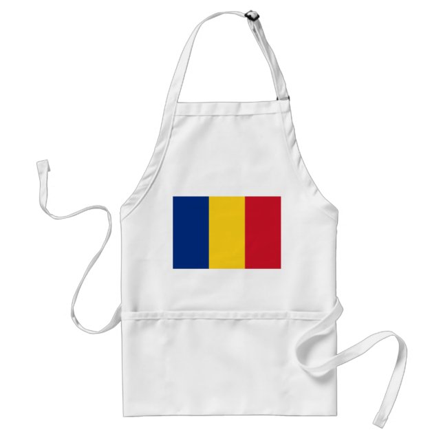 Apron with Flag of Romania (Front)