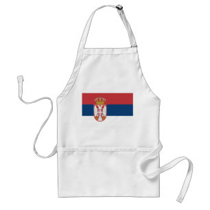 Apron with Flag of Serbia