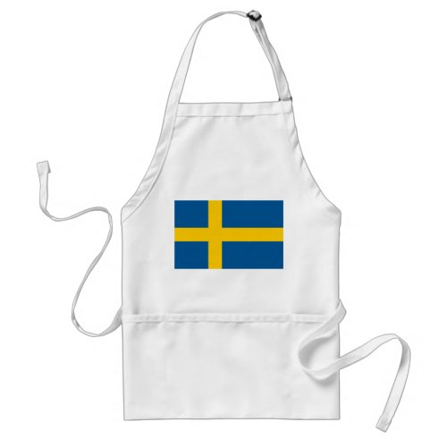 Apron with Flag of Sweden