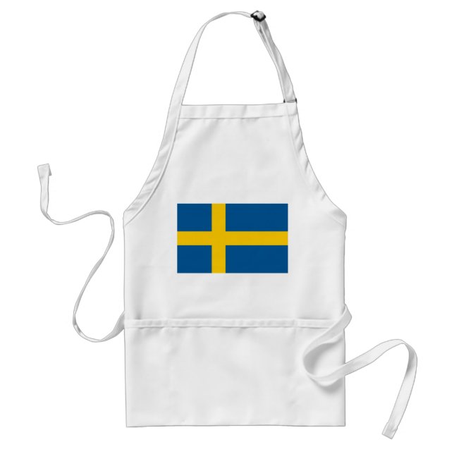 Apron with Flag of Sweden (Front)