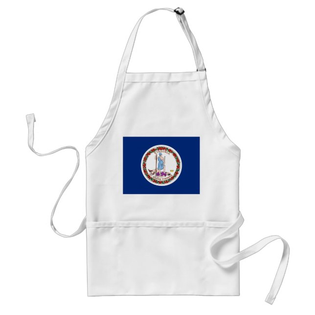 Apron with Flag of Virginia, U.S.A. (Front)