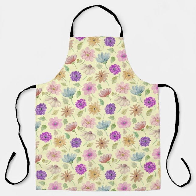Apron With Flowers (Front)