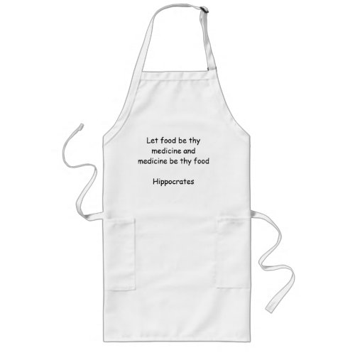 Apron with Greek Quote
