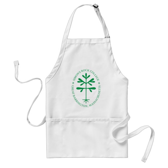 Apron with Green Solid Sapling Seal (Front)