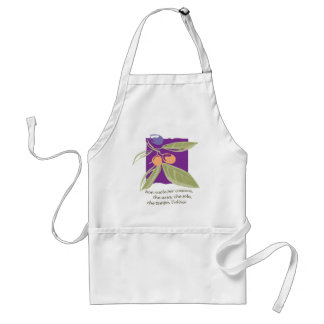 Apron with Olive Graphic