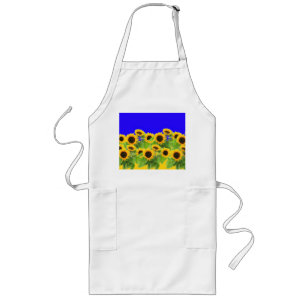 Apron with Sunflowers