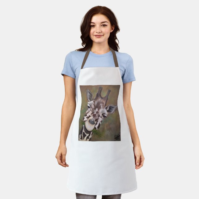 Apron with "What's Up" art (Worn)