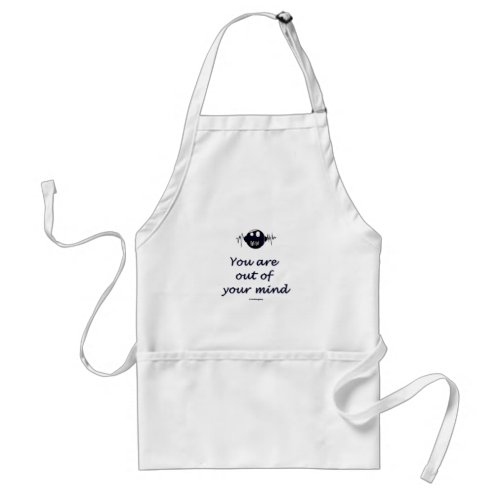 Apron with You are  own backgroundcolor