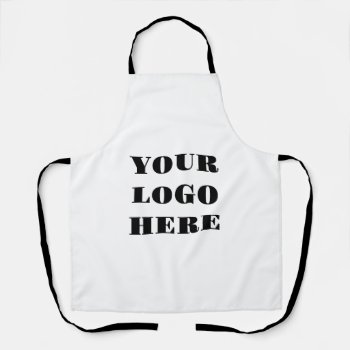 Apron Your Logo  Your Way by nselter at Zazzle