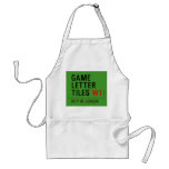 Game Letter Tiles  Aprons