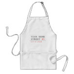 Your Name Street  Aprons