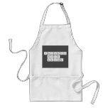 Periodic
 Table
 Writer  Aprons