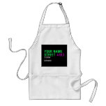 Your Name Street  Aprons