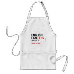 English  Lane  Aprons