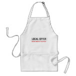 Local offer  Aprons