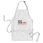 KEEP  CALM  Aprons