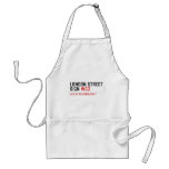 LONDON STREET SIGN  Aprons