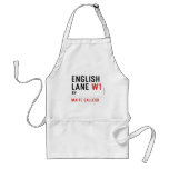 English Lane  Aprons
