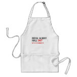 ROYAL ALBERT HALL  Aprons