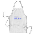 MALATYA  NÜFUS: 759.930  Aprons