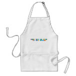 keep calm and love 
 jim ramos escuadro  Aprons