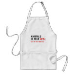 animals in war  Aprons