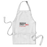 Obsidian Street  Aprons