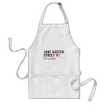 Jane Austen Street  Aprons