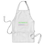 Matthew st  Aprons