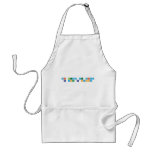 MI LEMA DE VIDA 
 BE YOU BE HAPPY  Aprons