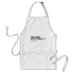 Your Name StreetBariga  Aprons