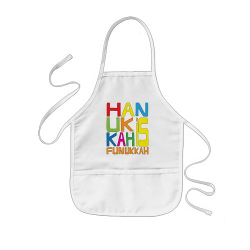 Aprons Childrens Hanukkah is Funukkah