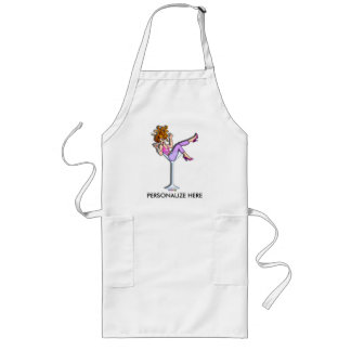 APRONS - Girl in a Martini Glass, Little Red